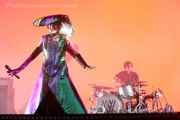 YEAH YEAH YEAHS - 2023-08-26 - SAINT CLOUD - Domaine National - Scene de la Cascade - Karen Lee Orzolek - Brian Chase